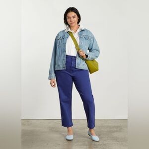 Everlane Way-High Jean, Purple